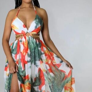 New Floral Maxi Dress